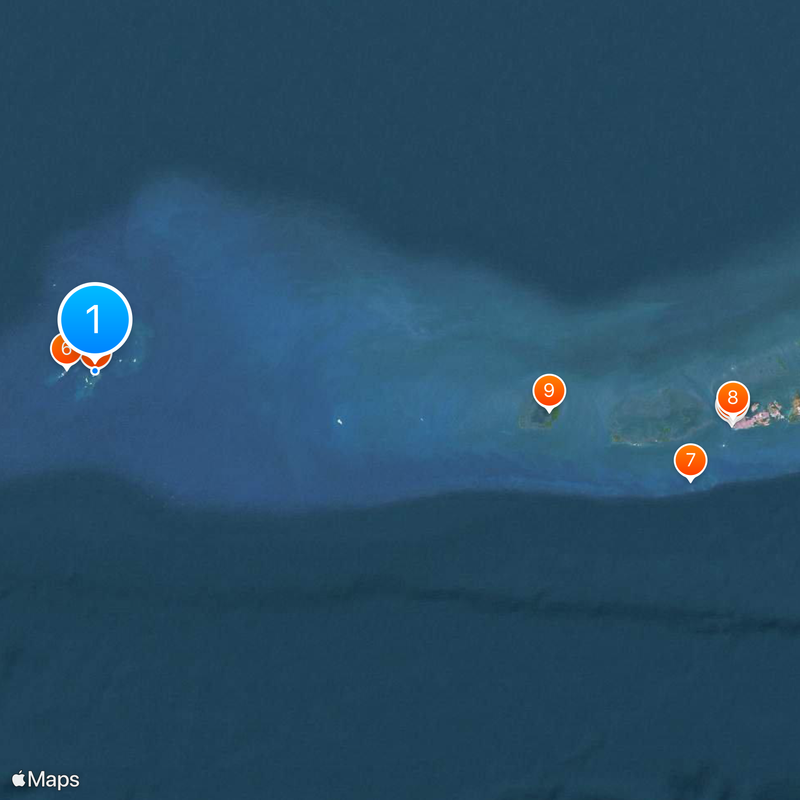 Parque Nacional de Dry Tortugas Mapa