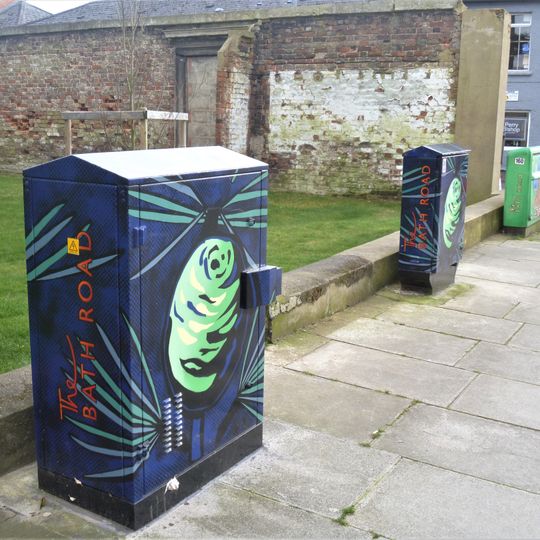 Boundary Wall To Thirlestaine House And Attached Garden Lodge To East End