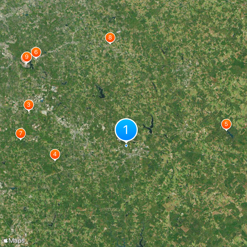 Oxford College of Emory University Map