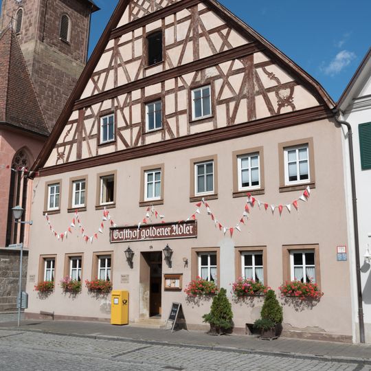 Gasthaus Zum goldenen Adler, zuvor zum schwarzen Bären