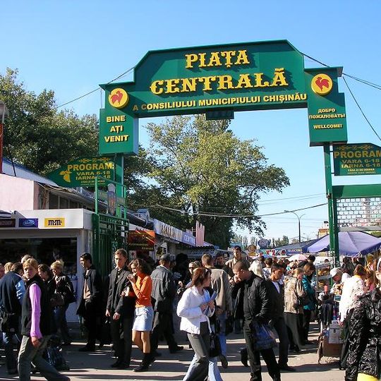Central market of Chișinău