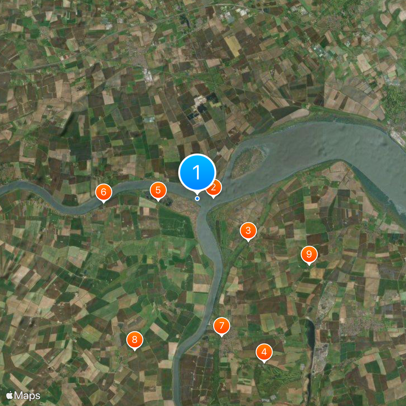 River Trent Map