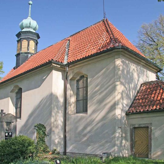 Church of John of Nepomuk in Tetín