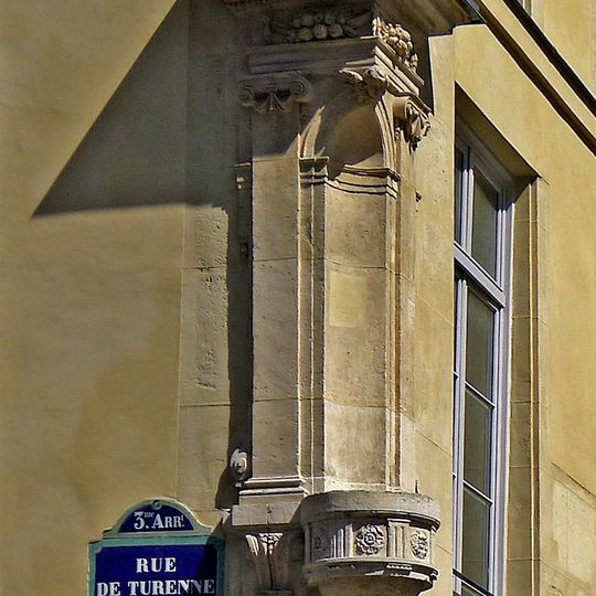 Immeuble, 58 rue de Turenne, 24 rue Villehardouin