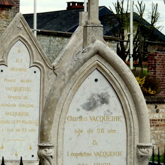 Sépultures de la famille Vacquerie-Hugo