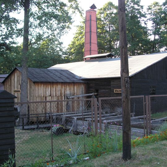 Old steel mill in Maleniec