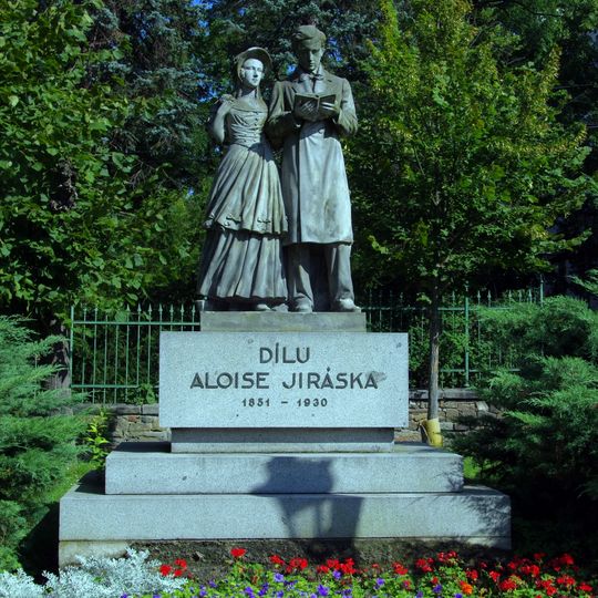 Památník díla Aloise Jiráska v Příbrami