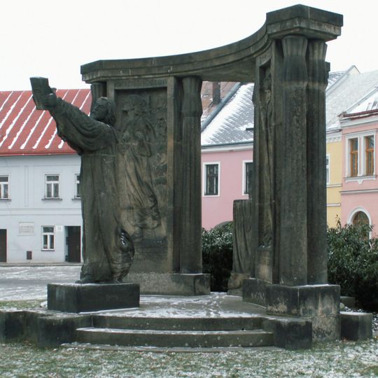 Monument to Jan Blahoslav in Přerov