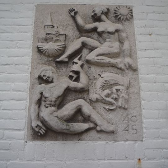 Gedenksteen bij het Gasthuishofje