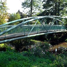 Lávka přes Svatavu ve Svatavě u přádelny