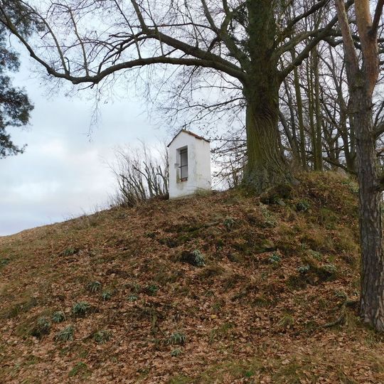 Výklenková kaplička západně od Zbožnice