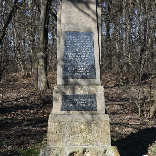 Monument to František Palacký at Palackého vrch