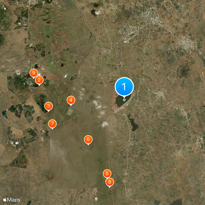 United Nations Disengagement Observer Force Map