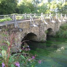 Bridge Over The River Wey To The North West Corner Of Tilford Green