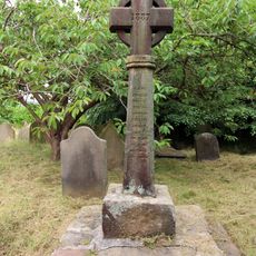 Standing cross in the churchyard of the Church of the Holy Cross at Woodchurch