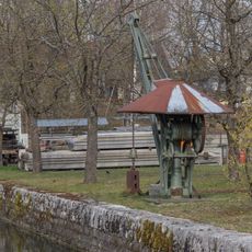 Krananlage Hafenanlage Neumarkt in der Oberpfalz