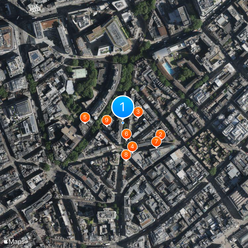 St Giles Map