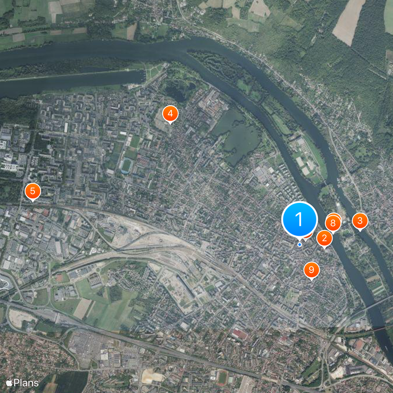 Mantes-la-Jolie Mapa