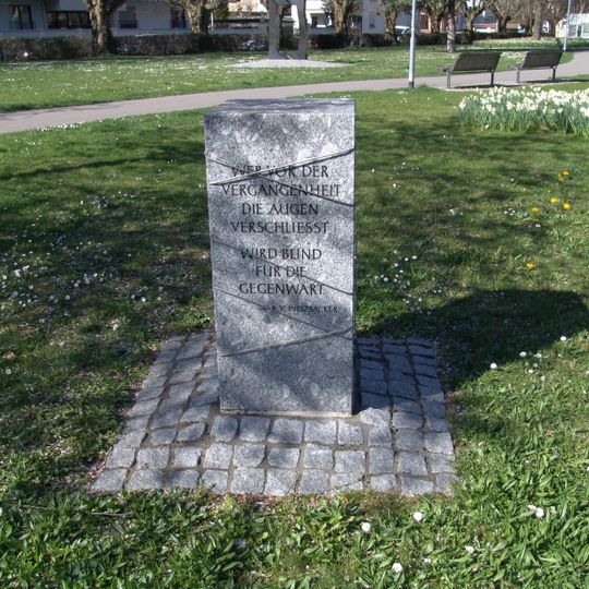 Gedenkstein für die Opfer des Nationalsozialismus