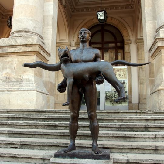 Statue of Trajan and the She-wolf