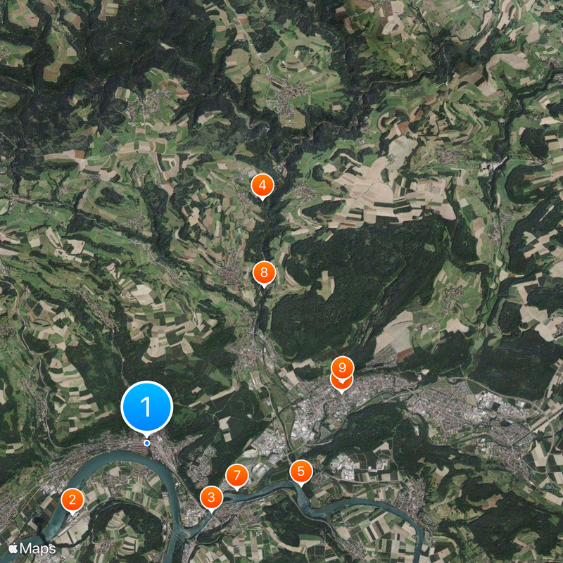 Waldshut-Tiengen Mapa