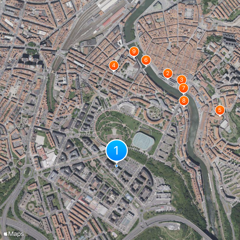European Agency for Safety and Health at Work Map