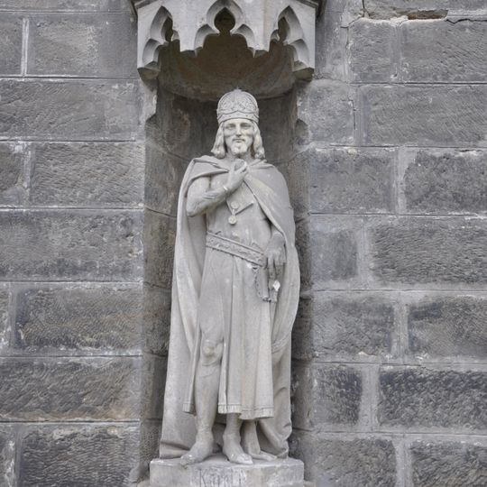 Statue of Charles IV, Holy Roman Emperor in Chrudim