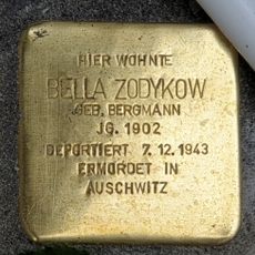 Stolperstein en memoria de Bella Zodykow