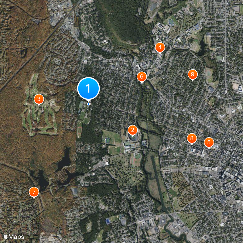 Hopkins School Map