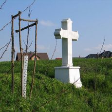 Pamětní kříž v Unhošti, ul. Za Parkem