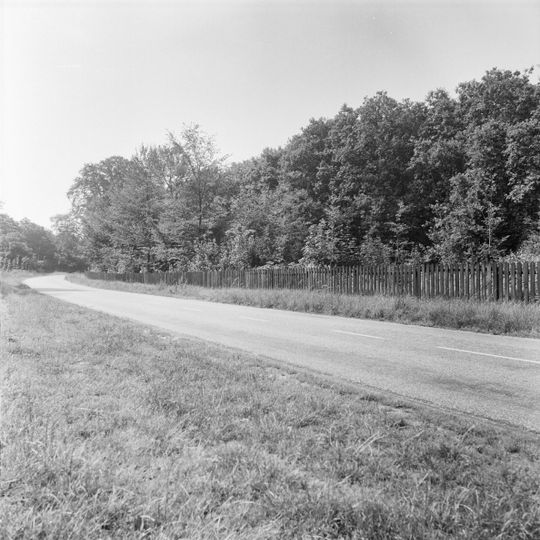 Koningshof: houten toegangshek