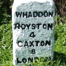 Milestone Circa 10 Metres From South End Of Wimpole Avenue