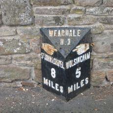 Milepost About 15 Metres East Of Junction To Road To Bondisle Way