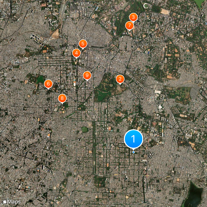 Jayanagar Map