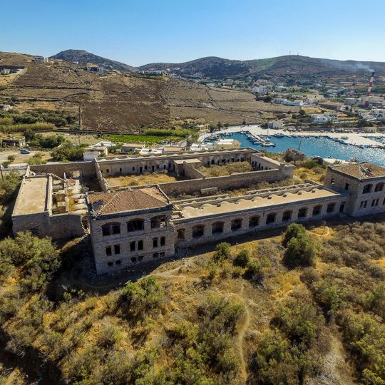 Quarantine building, Ermoupoli