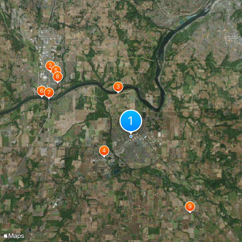 Canby Map