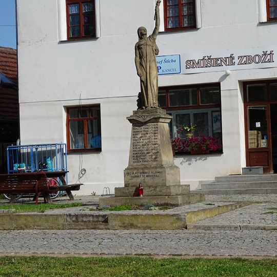 World War I memorial in Zvíkovec