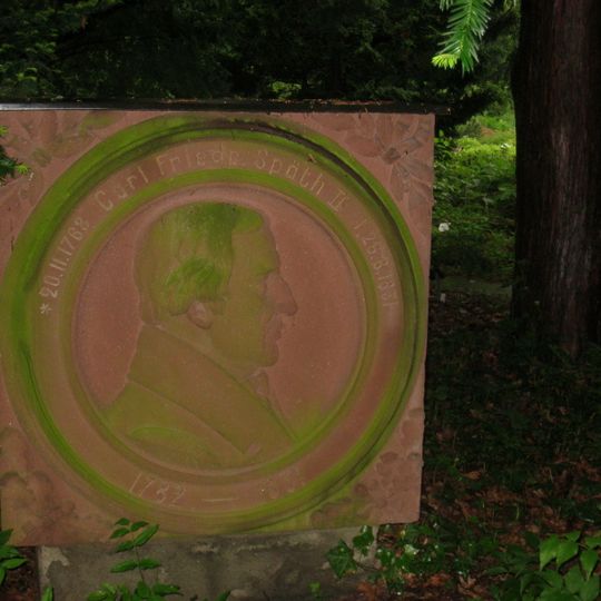Portrait relief Carl Friedrich Spaeth II