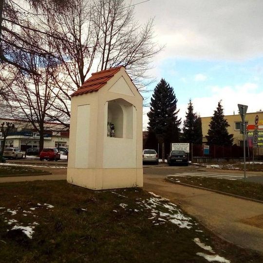 Výklenková kaple u křižovatky Václavská - Na Točně v Jindřichově Hradci