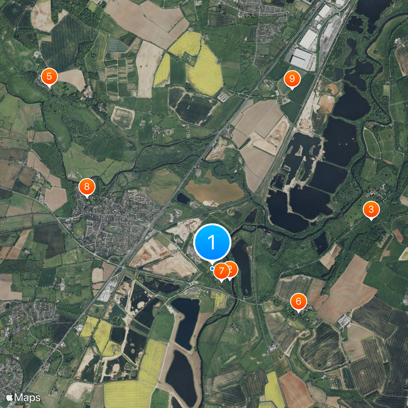 National Memorial Arboretum Mappa