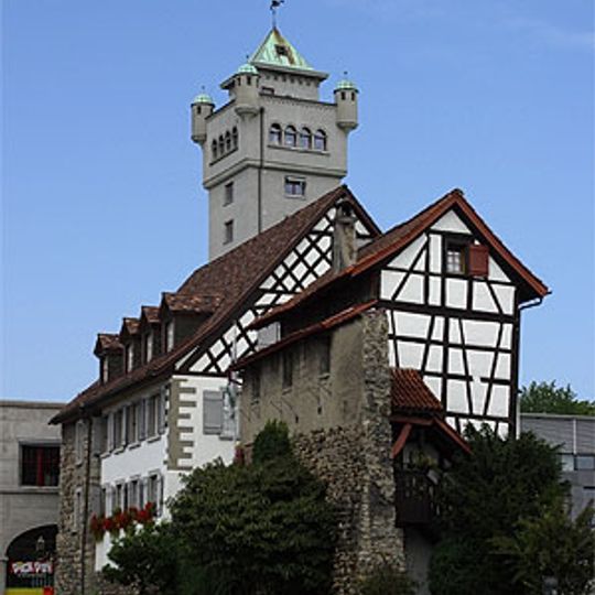 Guest house Zur Freiheit / Römerhof with remains of the city wall