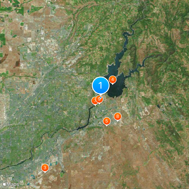 Folsom State Prison Map