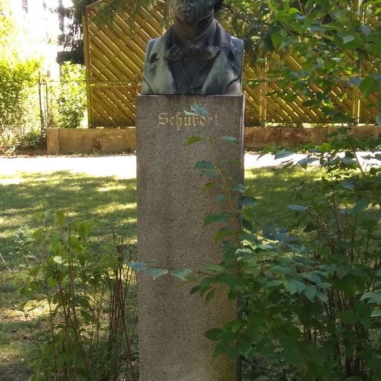 Schubert Denkmal, Stadtpark Melk