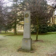 Pomník ve Velkých Losinách na ulici Osvobození