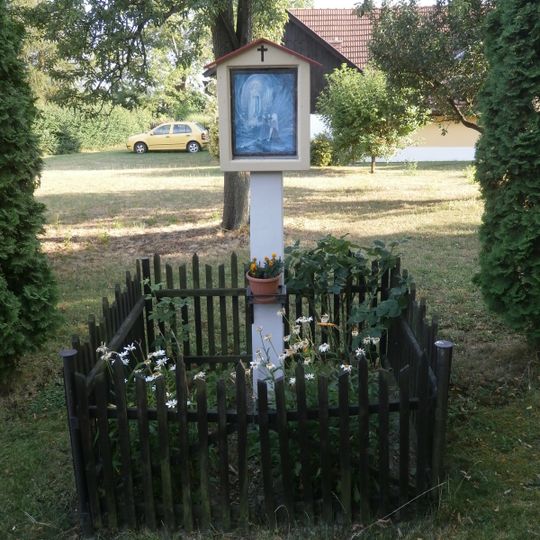 Column shrine in Vysoká