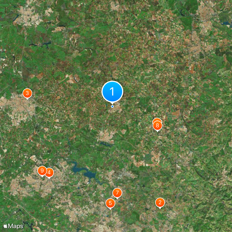 Artur Nogueira Map