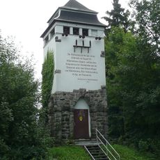 Transformatorenturm (mit Gedenkinschrift) Bad Gottleuba, Kurort