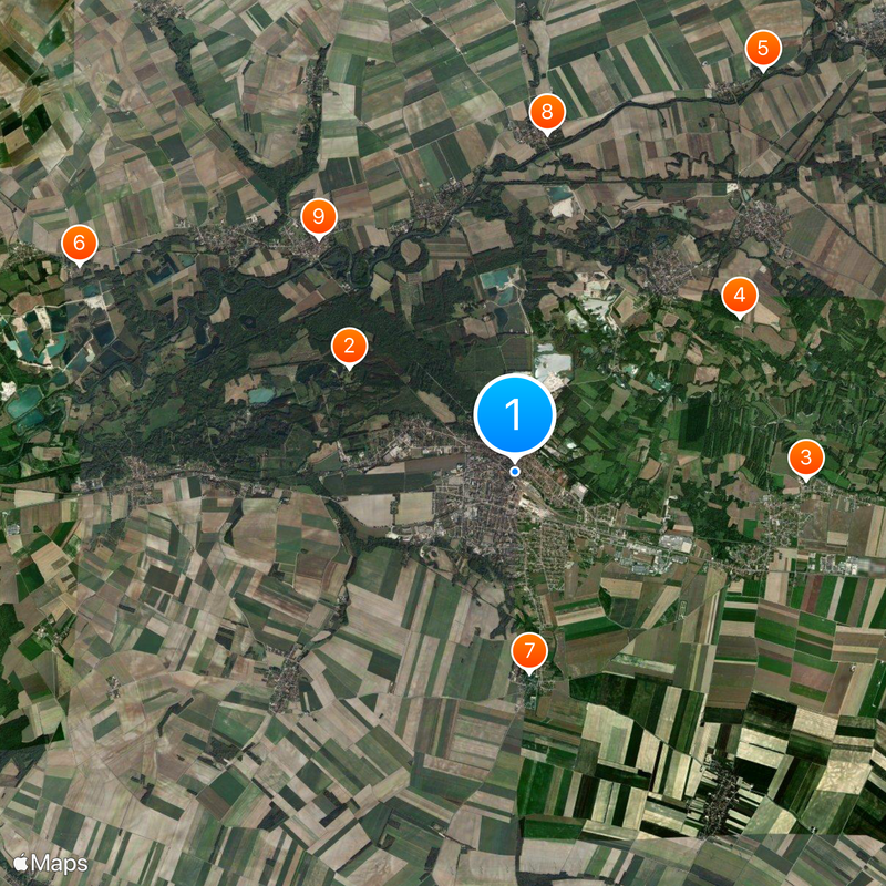 Romilly-sur-Seine Mappa