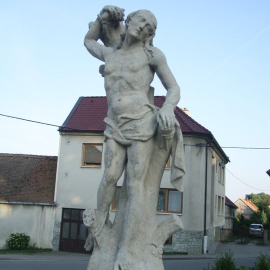 Socha sv. Šebestiána