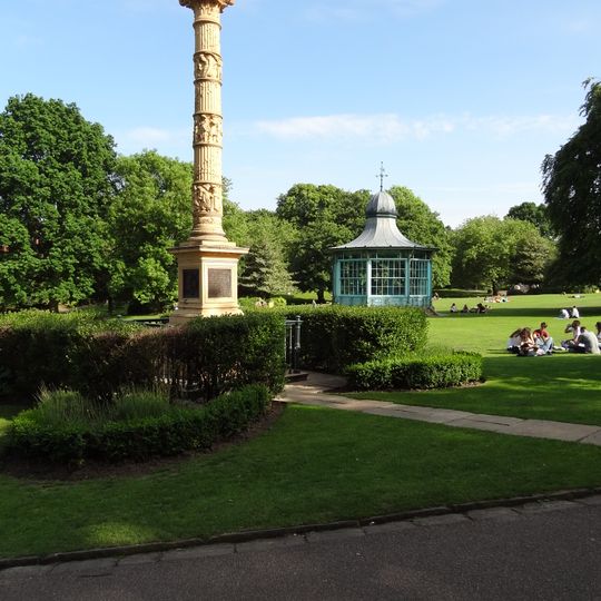 Memorial To Godfrey Sykes 80 Metres North East Of Mappin Art Gallery